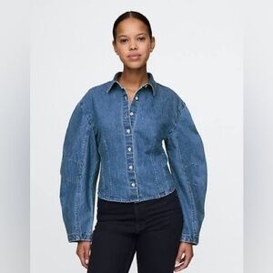 Gap Barrel Sleeve Denim Shirt